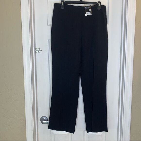 The Collection by Debenhams Black Pants Size 14S Flat Front Straight Leg - Picture 4 of 10